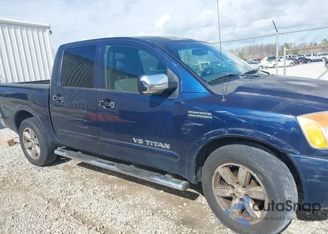 2010 Nissan Titan Se из США, поврежденный, VIN 1N6BA0ED2AN316910
